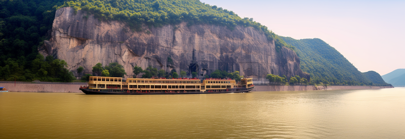 黄河旁的大山石雕雕刻游客旅游地,高清,摄影图,摄影图片,图片大全,摄影图免费下载